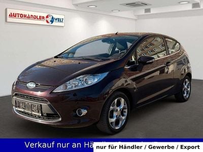Gebraucht Ford Fiesta Titanium 82 PS (60 kW) 2009 Violett Kleinwagen