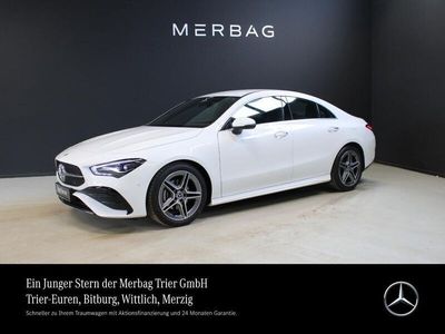 Gebraucht Mercedes CLA180 Advanced 136 PS (100 kW) 2024 Unilack polarweiß Limousine