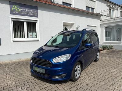 Gebraucht Ford Tourneo Courier 101 PS (74 kW) 2015 Blau Van / Kleinbus