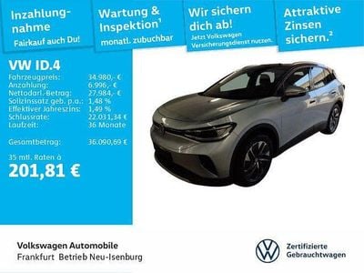 Gebraucht VW ID.4 Pure 125 kW (170 PS) 2025 Silber SUV