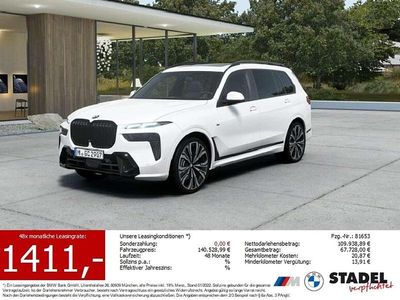 Neu BMW X7 M Sport 352 PS (258 kW) 2026 Mineralweiß metallic SUV