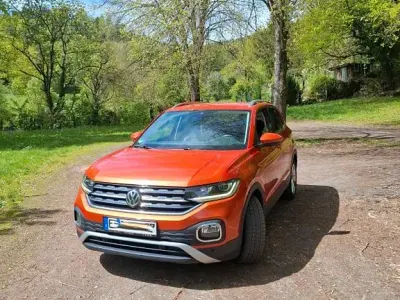 Brugt VW T-Cross Style 116 HK (85 kW) 2020 Orange SUV