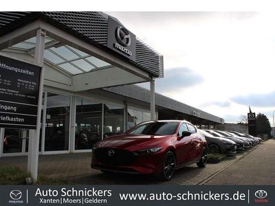 Neu Mazda 3 Homura-Line 140 PS (102 kW) 2025 Soul red crystal m Limousine