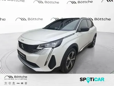 Gebraucht Peugeot 3008 GTi 136 PS (100 kW) 2024 Lack weiss perlglänzend/metall SUV