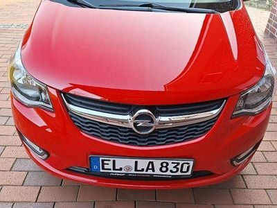 Gebraucht Opel Karl Exklusiv 75 PS (55 kW) 2015 Rot Kleinwagen