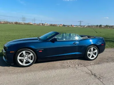 Occasion Chevrolet Camaro SS 405 ch (297 kW) 2011 Bleue Cabriolet