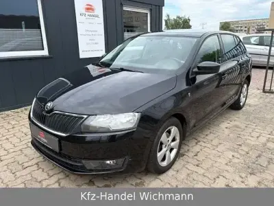 Gebraucht Skoda Rapid Ambition 86 PS (63 kW) 2014 Schwarz Kleinwagen