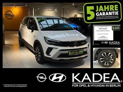 Gebraucht Opel Crossland X 110 PS (80 kW) 2023 Lack weiss banquise/typ aussenverkleidun (metallic) SUV