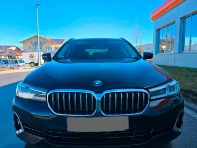 Brugt BMW 530 Luxury Line 286 HK (210 kW) 2021 Sort Stationcar