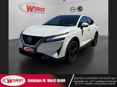 Gebraucht Nissan Qashqai Tekna+ 158 PS (116 kW) 2021 M) (weiss SUV
