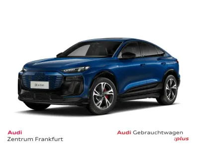 Używany Audi Q6 e-tron S-Line 225 kW (306 KM) 2025 Niebieski SUV