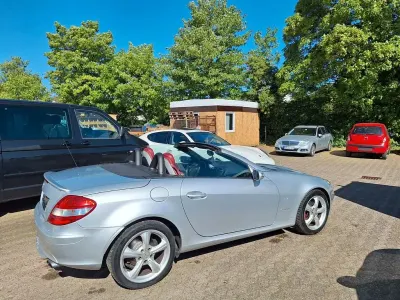 Brugt Mercedes SLK200 163 HK (119 kW) 2004 Sort Cabriolet