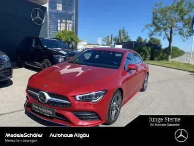 Używany Mercedes CLA200 AMG 163 KM (119 kW) 2023 Czerwony Coupe