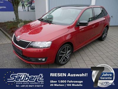 gebraucht Skoda Rapid Spaceback 1.4 TDI DPF DSG EMOTION PLUS * AHK * WINTERPAKET * NAVI * PDC * PANORAMA-GLASDACH