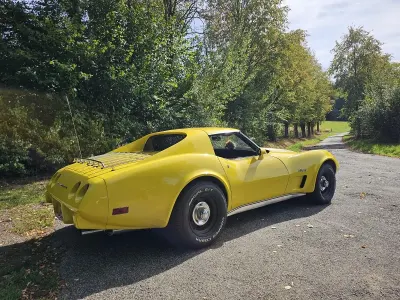 Gebraucht Corvette Stingray 200 PS (147 kW) 1975 Gelb Coupé