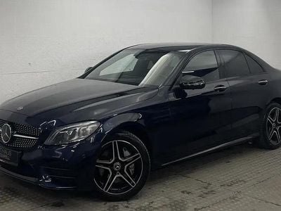 Usata Mercedes C300 AMG 245 CV (180 kW) 2021 Blu Berlina