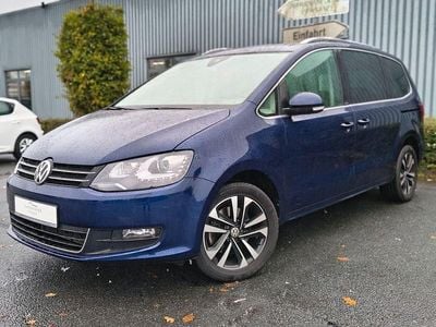 Blau Gebraucht 2021 VW Sharan United Van / Kleinbus | 29.450 € (Teuer)