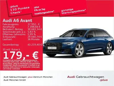 Gebraucht Audi A6 S-Line 265 PS (194 kW) 2023 Blau Kombi