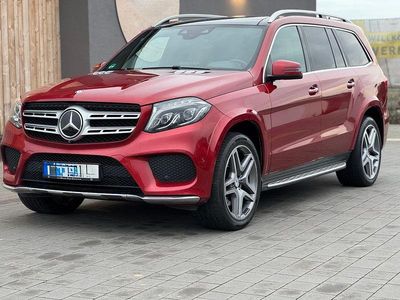Rot Gebraucht 2016 Mercedes GLS500 AMG line SUV | 28.580 € (Fairer Preis)