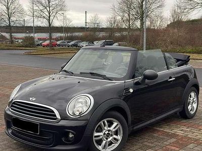 Gebraucht Mini One Cabriolet 98 PS (72 kW) 2014 Midnight black metallic Cabrio