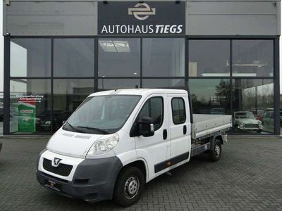 gebraucht Peugeot Boxer Boxer2.2 HDi Doka 1.HAND+TAGESZULASSUNG KLIMA