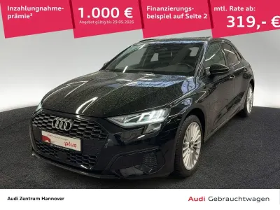 Brugt Audi A3 Advanced 150 HK (110 kW) 2023 Sort Sedan