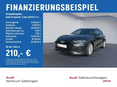 Gebraucht Audi A3 S-Line 116 PS (85 kW) 2025 Grau Limousine