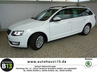 Gebraucht Skoda Octavia Ambition 150 PS (110 kW) 2014 Weiß metallic Kombi