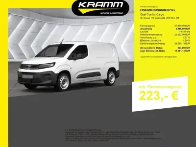 Neu Opel Combo 131 PS (96 kW) 2026 Weiß Van / Kleinbus
