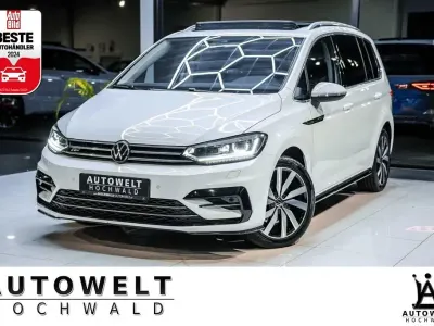 Brugt VW Touran R-line 150 HK (110 kW) 2021 Hvid MPV