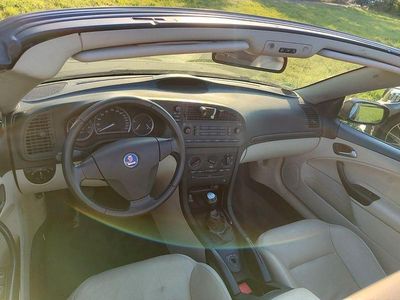 Second-hand Saab 9-3 Cabriolet Linear 150 CP (110 kW) 2006 Negru Cabrio