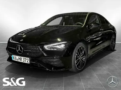 Brugt Mercedes CLA200 AMG 163 HK (119 kW) 2025 Sort Coupe