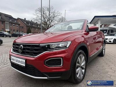 Second-hand VW T-Roc Cabriolet Style 150 CP (110 kW) 2020 Roșu Cabrio