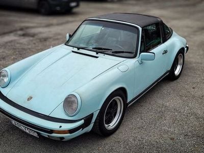 Gebraucht Porsche 911 Carrera Targa 218 PS (160 kW) 1984 Blau