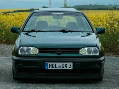 Gebraucht VW Golf III 75 PS (55 kW) 1995 Grün Kleinwagen