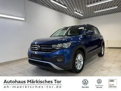 Gebraucht VW T-Cross Life 95 PS (69 kW) 2022 Blau SUV
