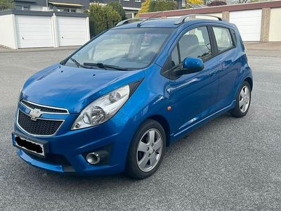 Gebraucht Chevrolet Spark LT 50 PS (36 kW) 2010 Blau Kleinwagen
