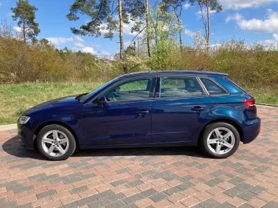 Occasion Audi A3 Sportback Design 150 ch (110 kW) 2018 Bleue Citadine