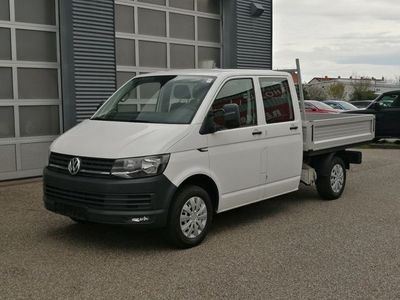 gebraucht VW Transporter T6Pritsche Doppelkabine lang Klima AHK