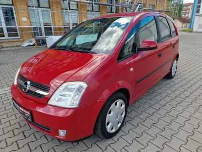 Gebraucht Opel Meriva 101 PS (74 kW) 2003 Rot Van / Kleinbus