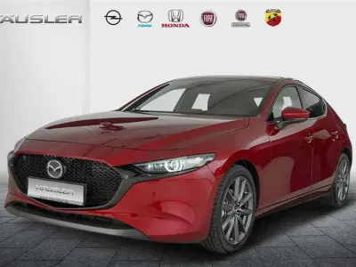 Neu Mazda 3 Exclusive-Line 140 PS (102 kW) 2025 Soul red crystal Limousine