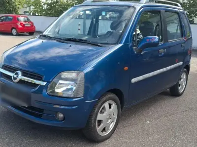 Gebraucht Opel Agila Design Edition 75 PS (55 kW) 2003 Blau Van / Kleinbus