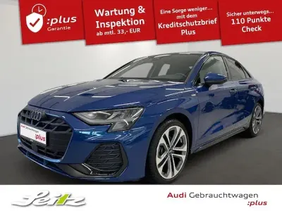 Używany Audi A3 S-Line 116 KM (85 kW) 2025 Niebieski Sedan/Limuzyna