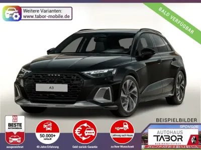 Nowe Audi A3 Sport 204 KM (150 kW) 2026 Czarny Sedan/Limuzyna