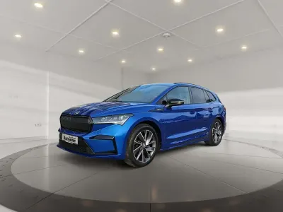 Gebraucht Skoda Enyaq iV SportLine 131 kW (179 PS) 2022 Blau SUV
