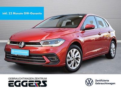 Gebraucht VW Polo Style 95 PS (69 kW) 2022 Rot Kleinwagen