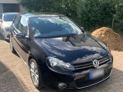 Gebraucht VW Golf VI Highline 122 PS (89 kW) 2009 Schwarz Kleinwagen