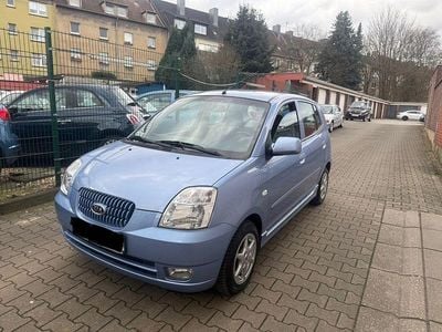 Gebraucht Kia Picanto EX 65 PS (47 kW) 2007 Blau Kleinwagen