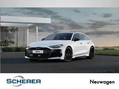 Ny Audi RS5 Sport 639 HK (469 kW) 2026 Hvid Stationcar