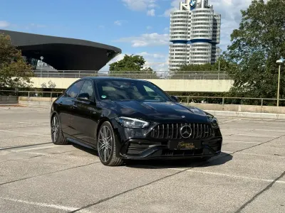Gebraucht Mercedes C43 AMG AMG 408 PS (300 kW) 2024 Obsidianschwarz  metalliclack Limousine